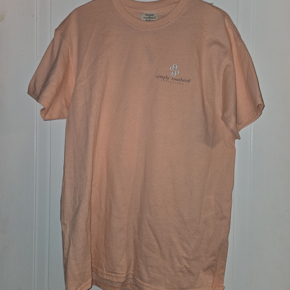 Simply Southern Orange Short Sleeve Tee